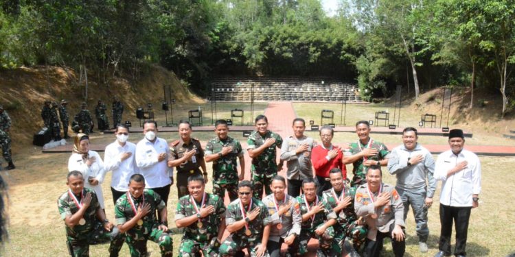 Kapolda Kepri Hadiri Peresmian Lapangan Tembak Wira Pratama di Makorem 033 Wira Pratama