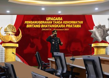 Kapolda Kepri Terima Anugreh Tanda Kehormatan Bintang Bhayangkara Pratama dari Presiden RI