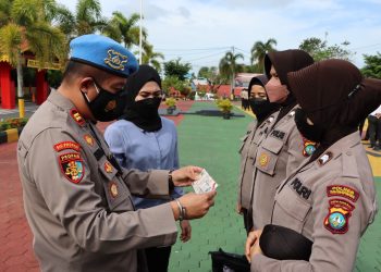 Ops Gaktiblin, Sipropam Polres Tanjungpinang Cek Urine Personel Secara Acak