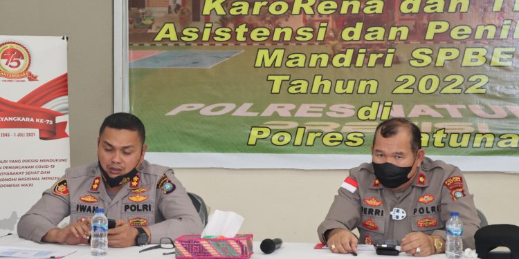 Polres Natuna Buka Gerai Vaksin Presisi Serentak Se Indonesia