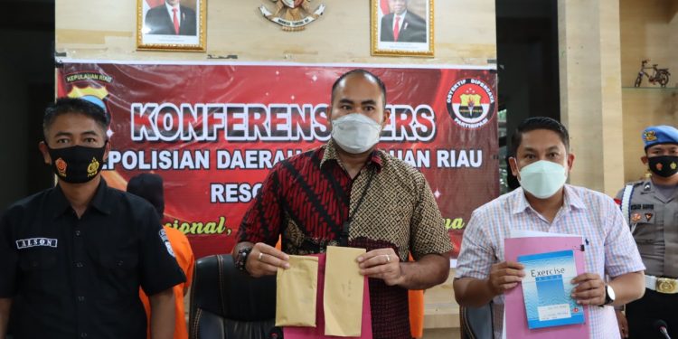 Polsek Bintan Utara Polres Bintan Tangkap Pelaku Pencurian yang Meresahkan Masyarakat