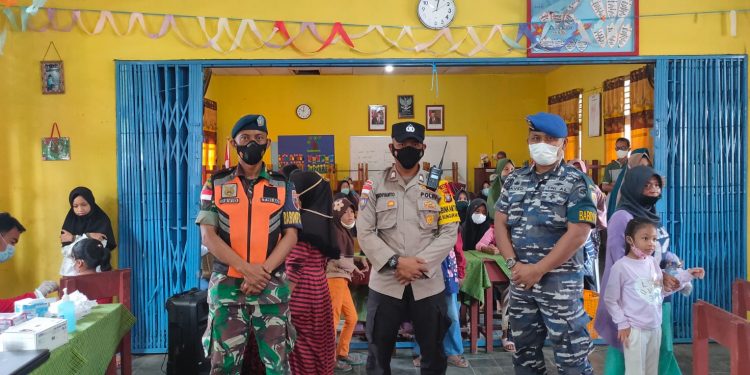 Polsek Bunguran Timur Bangun Sinergitas Ciptakan Kamtibmas yang Kondusif di Tengah Pandemi Covid-19