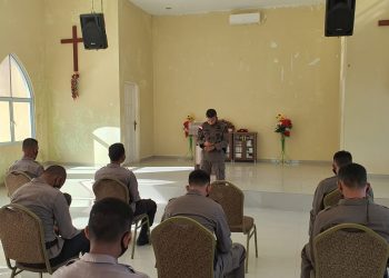 Program Binrohtal, Tingkatkan Keimanan Personel Satuan Brimob Polda Kepri