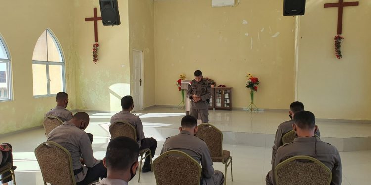 Program Binrohtal, Tingkatkan Keimanan Personel Satuan Brimob Polda Kepri