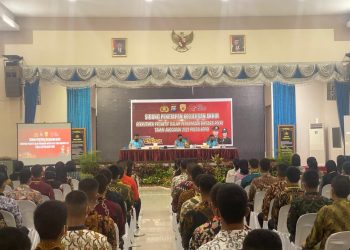 Satlantas Polres Natuna Lakukan Simulasi Rekayasa Lalu Lintas Jelangh Tahun Baru 2022