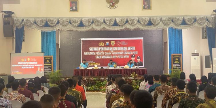 Satlantas Polres Natuna Lakukan Simulasi Rekayasa Lalu Lintas Jelangh Tahun Baru 2022