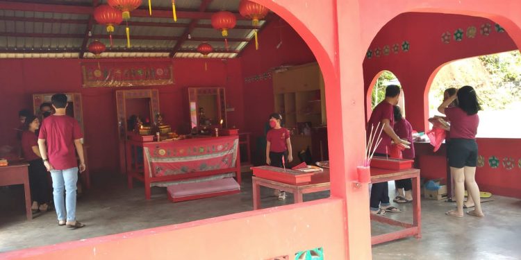 Jamin Keamanan dan Kenyamanan Beribadah Imlek tahun 2022, Polres Bintan lakukan Pengamanan di Sejumlah Vihara