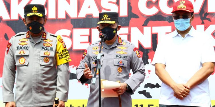 Jelang MotoGP 2022, Kapolri Minta Jajaran Tingkatkan Pengendalian COVID-19