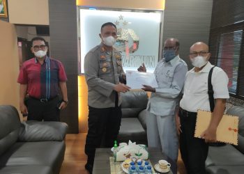 Kapolres Karimun Terima Kunjungan Silahturahmi Ketua Adat Flores Kab. Karimun