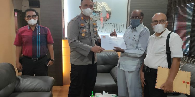 Kapolres Karimun Terima Kunjungan Silahturahmi Ketua Adat Flores Kab. Karimun