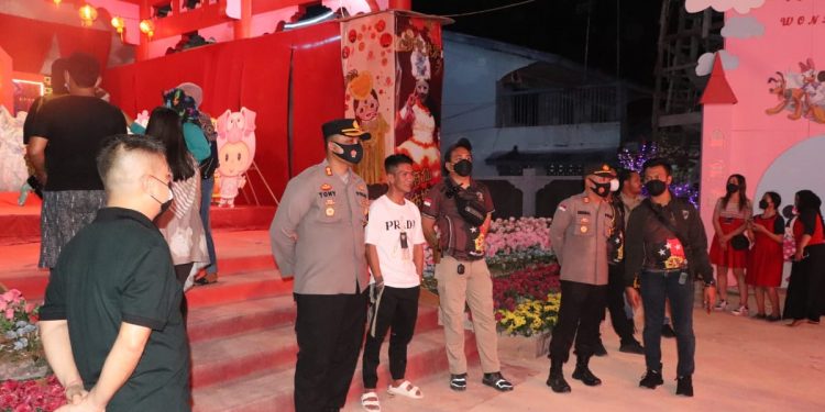 Kapolres Karimun Tinjau Langsung Pengamanan Imlek 2022