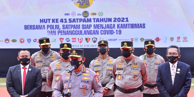 Kapolri: Profesi Satpam Mulia, Sangat Penting Membantu Tugas Kepolisian