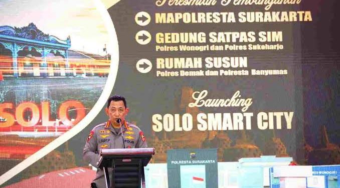 Kapolri Resmikan Solo Smart City : Jadi Role Model Untuk Kota Lain   