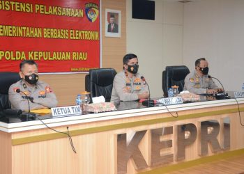 Pembukaan Asistensi Pelaksanaan Sistem Pemerintahan Berbasis Elektronik (SPBE) Oleh Tim Sirena Polri di Polda Kepri