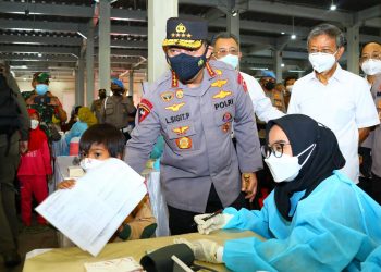 Perkuat Akselerasi Vaksinasi, Kapolri Minta Warga Harus Dipastikan Siap Hadapi Lonjakan Covid-19