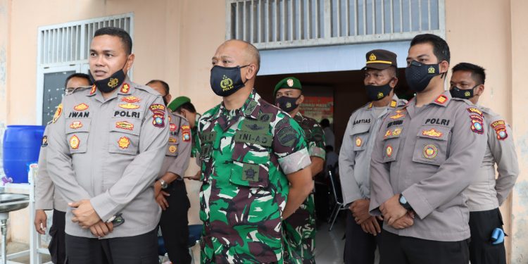 Polres Natuna, Laksanakan Vaksinasi Serentak Se Indonesia