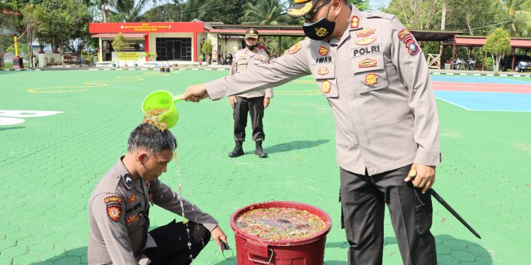 Polres Natuna Sambut Kedatangan Bintara Remaja, Selamat Datang dan Lakukan Pengabdian yang Terbaik di Ujung Utara Indonesia