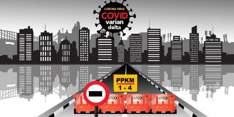 PPKM Level 3: Mal Tutup Jam 21:00, WFH 75 Persen