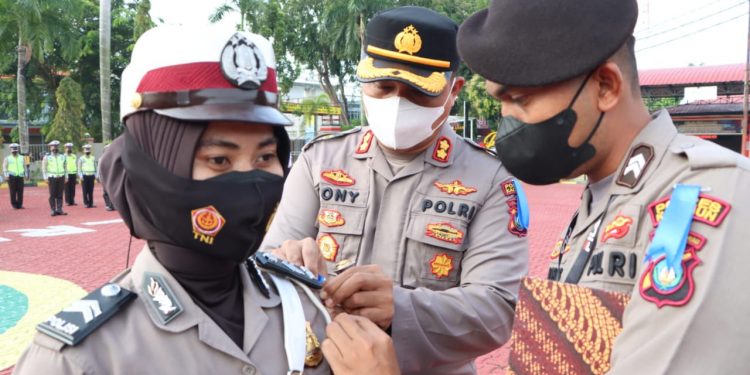 Apel Gelar Pasukan Operasi Keselamatan Seligi Tahun 2022 di Polres Karimun