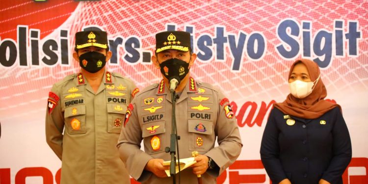 Jelang Ramadan, Kapolri Kejar Target Akselerasi Vaksinasi Booster