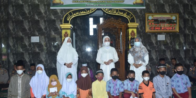 Polres Bintan Laksanakan Peringatan Isra Mi’raj Nabi Muhammad SAW