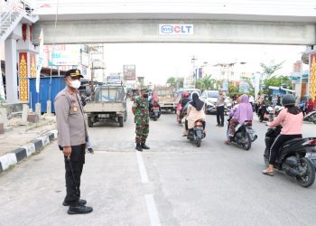 Polres Karimun lakukan Rajia PPKM Level 3