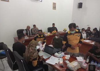 Polres Natuna Buka Gerai Vaksin Di Kantor DPRD Kab. Natuna, Song Kite Vaksinasi