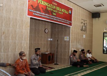 Polres Natuna, Memperingati Isra Mi’raj Tingkatkan Keimanan dan Kinerja guna Mewujudkan Polri yang Presisi