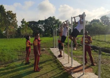 Tingkatkan Kesehatan dan Kebugaran Personel, Satbrimob Polda Kepri Gelar Tes Kesamaptaan Jasmani Berkala