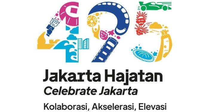 Tema Jakarta Hajatan lebih mengusung slogan "Celebrate Jakarta"  yang terdiri dari Kolaborasi, Akselerasi, serta Elevasi. Slogan HUT Jakarta yang begitu unik, tepat, dan jelas. Slogan kolaborasi, akselerasi, dan elevasi setiap katanya memiliki makna yang mendalam.