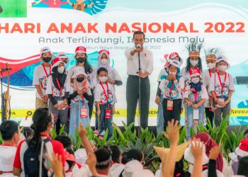 Hari Anak Nasional, Presiden Jokowi : Jangan Biarkan Bullying Terjadi Lagi