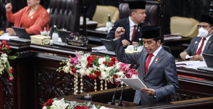 Lengkap! Pidato Presiden Jokowi Soal RAPBN 2023 dan Nota Keuangan