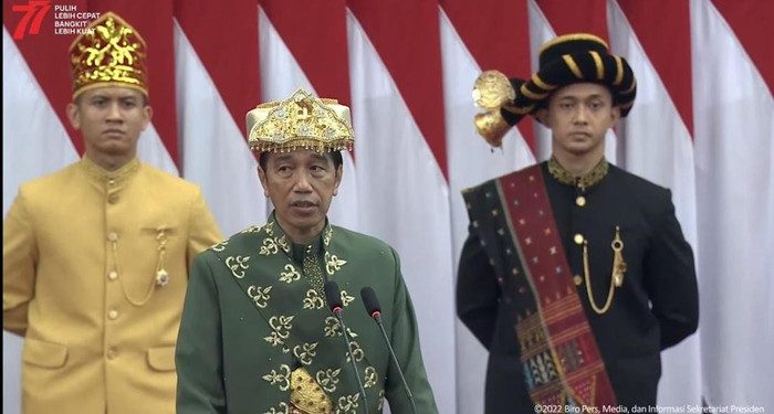 Naskah Lengkap Pidato Presiden Jokowi di Sidang Tahunan MPR 2022