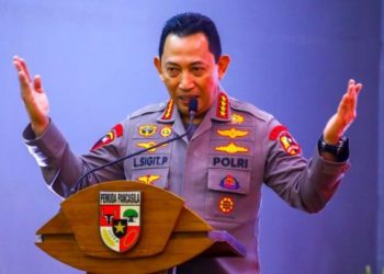 Kapolri Sampaikan Ucapan Selamat HUT ke-77 TNI