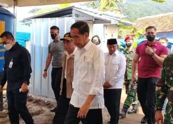 Presiden Jokowi Percepat Pembangunan Rumah Korban Gempa Cianjur
