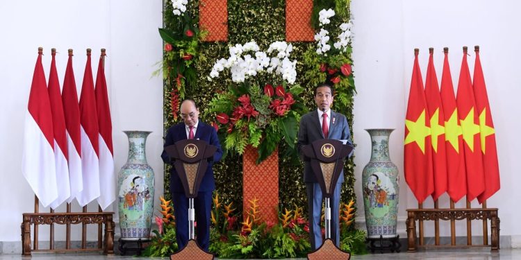 Presiden Jokowi dan Presiden Vietnam Bahas Upaya Peningkatan Kerja Sama Indonesia-Vietnam
