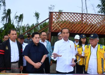 Presiden Jokowi Targetkan Bangun Pusat Latihan Sepak Bola di IKN