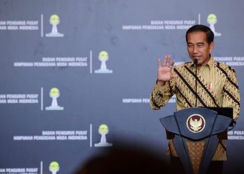 Presiden Jokowi Ajak HIPMI Bangun Ekosistem Usaha yang Makin Baik