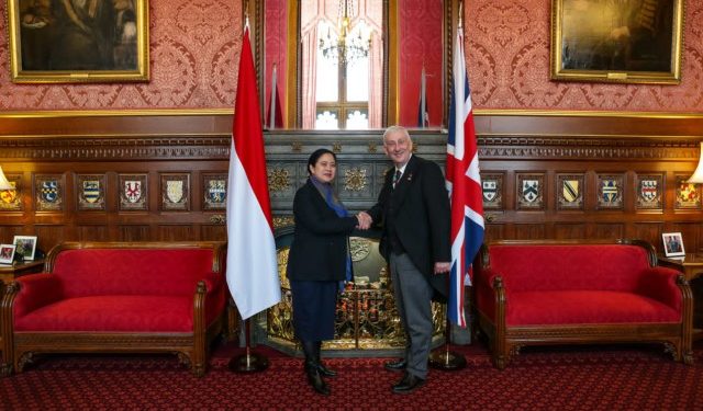 Bertemu Lindsay Hoyle di Inggris, Puan Minta Tak Ada Diskriminasi Produk RI