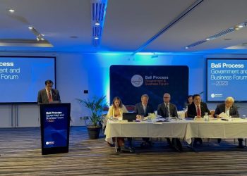 Menkumham Dorong Upaya Kolektif untuk Mengatasi Perdagangan Orang