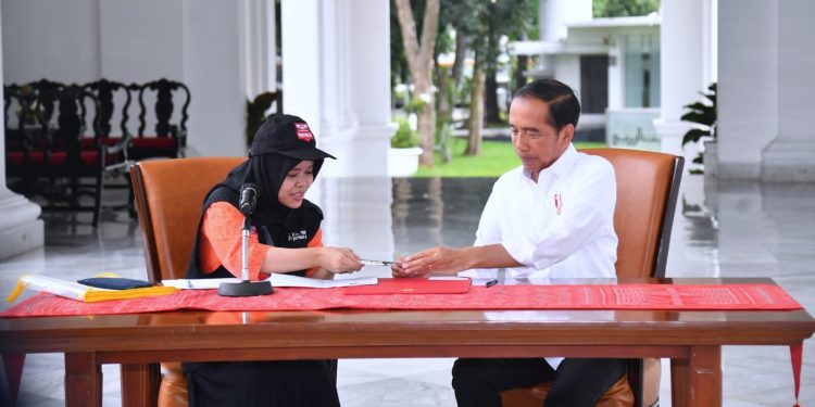 Presiden Jokowi Ikuti Proses Coklit Data Pemilih Pemilu Tahun 2024