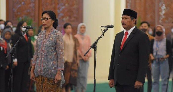 Komjen Nana Sudjana Resmi Dilantik sebagai Inspektur Utama DPR