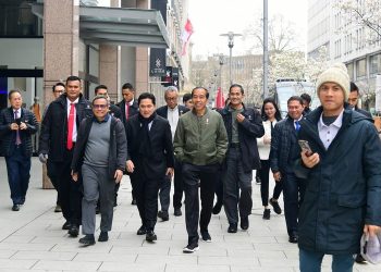Presiden Jokowi Sapa Masyarakat Indonesia dan Bertemu Kanselir Jerman di Hannover