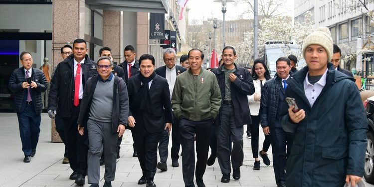 Presiden Jokowi Sapa Masyarakat Indonesia dan Bertemu Kanselir Jerman di Hannover