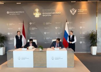 Indonesia dan Rusia Menandatangani MoU yang Bekerjasama di Bidang Hukum
