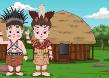 Ilustrasi Pakaian Adat Papua Barat