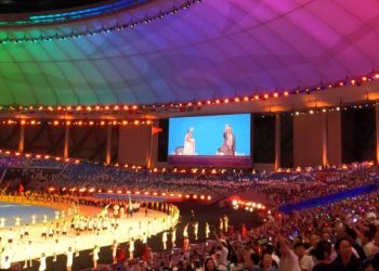 Presiden dan Ibu Iriana Hadiri Upacara Pembukaan Chengdu 2021 FISU World University Games