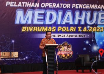 Pelatihan MediaHub Polri 2023: Ketika Opini Menjadi Komoditi