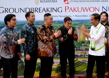 Presiden Jokowi Resmikan Proyek Superblok di IKN Rp 5 Triliun