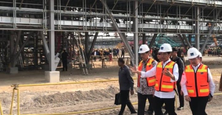 Presiden Jokowi Luncurkan Smelter Manyar Freeport di Gresik Total Investasi 46,5 Triliun